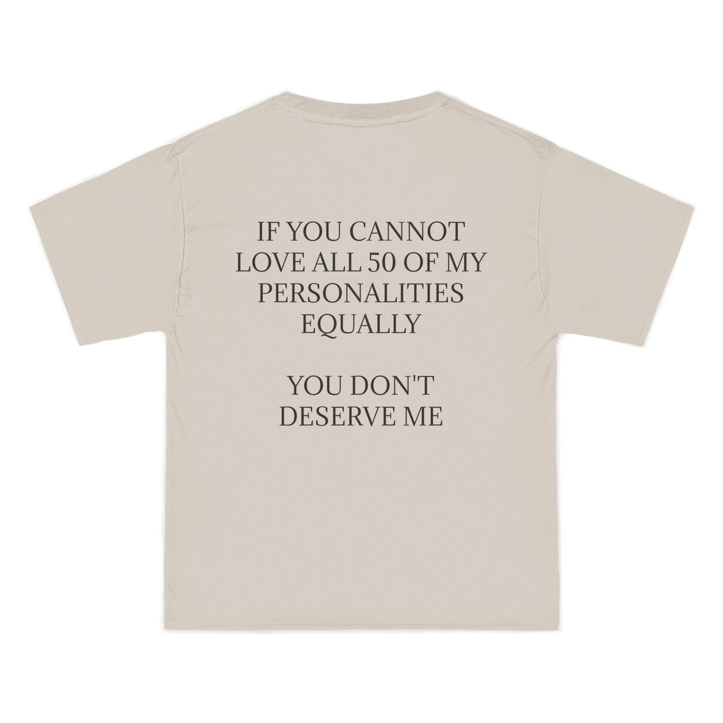 50 Personalities Men's Short-Sleeve Crewneck Tee
