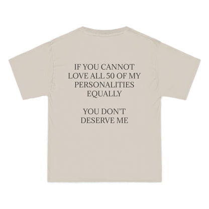 50 Personalities Men's Short-Sleeve Crewneck Tee