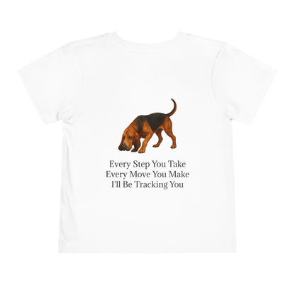 Tracking You Toddler Unisex Short Sleeve Crewneck Tee