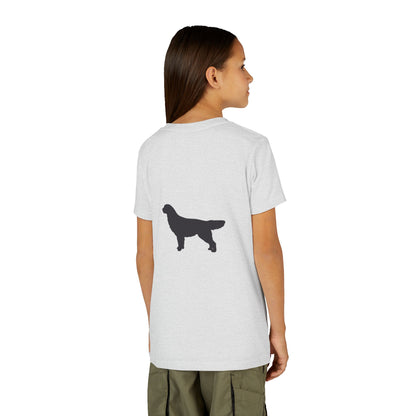 Golden Silhouette Youth Unisex Short Sleeve Crewneck Tee