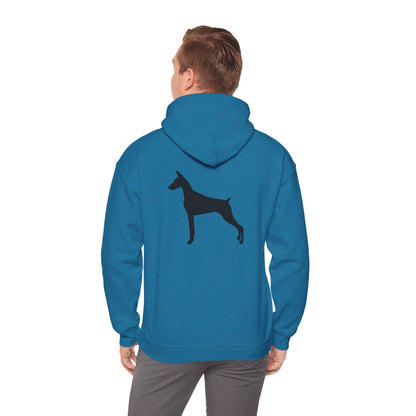 Doberman Silhouette Unisex Hoodie