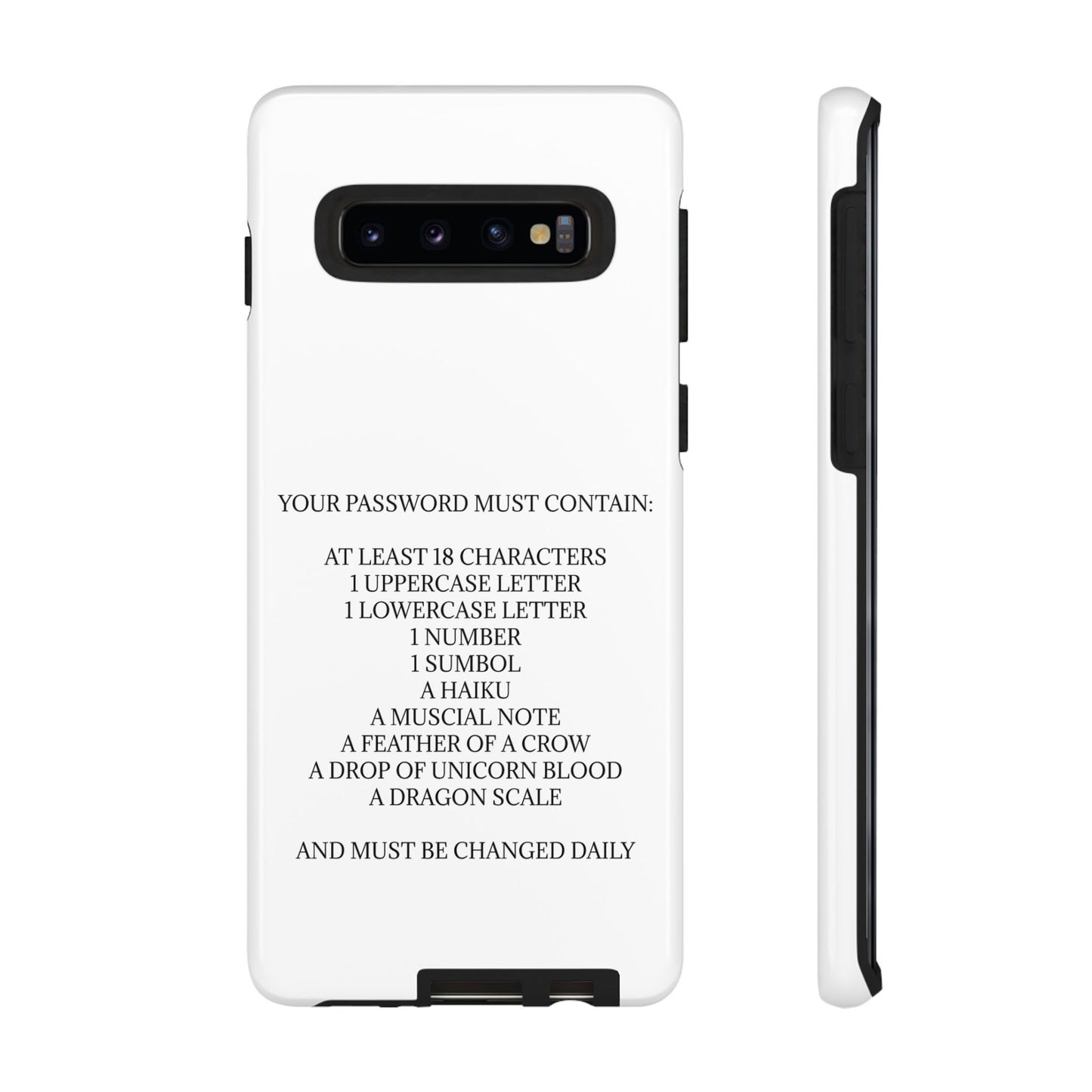 Password Samsung Case