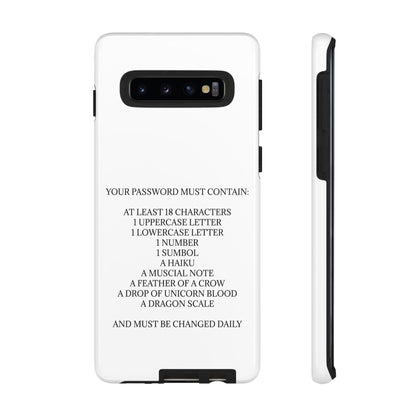 Password Samsung Case