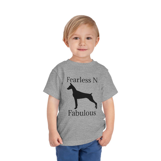 Fearless N Fabulous Toddler Unisex Short Sleeve Crewneck Tee