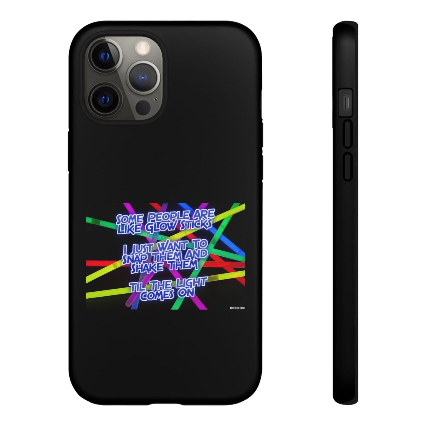 Glow Sticks iPhone Case