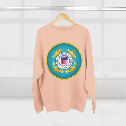 US Coast Guard Unisex Crewneck Sweatshirt