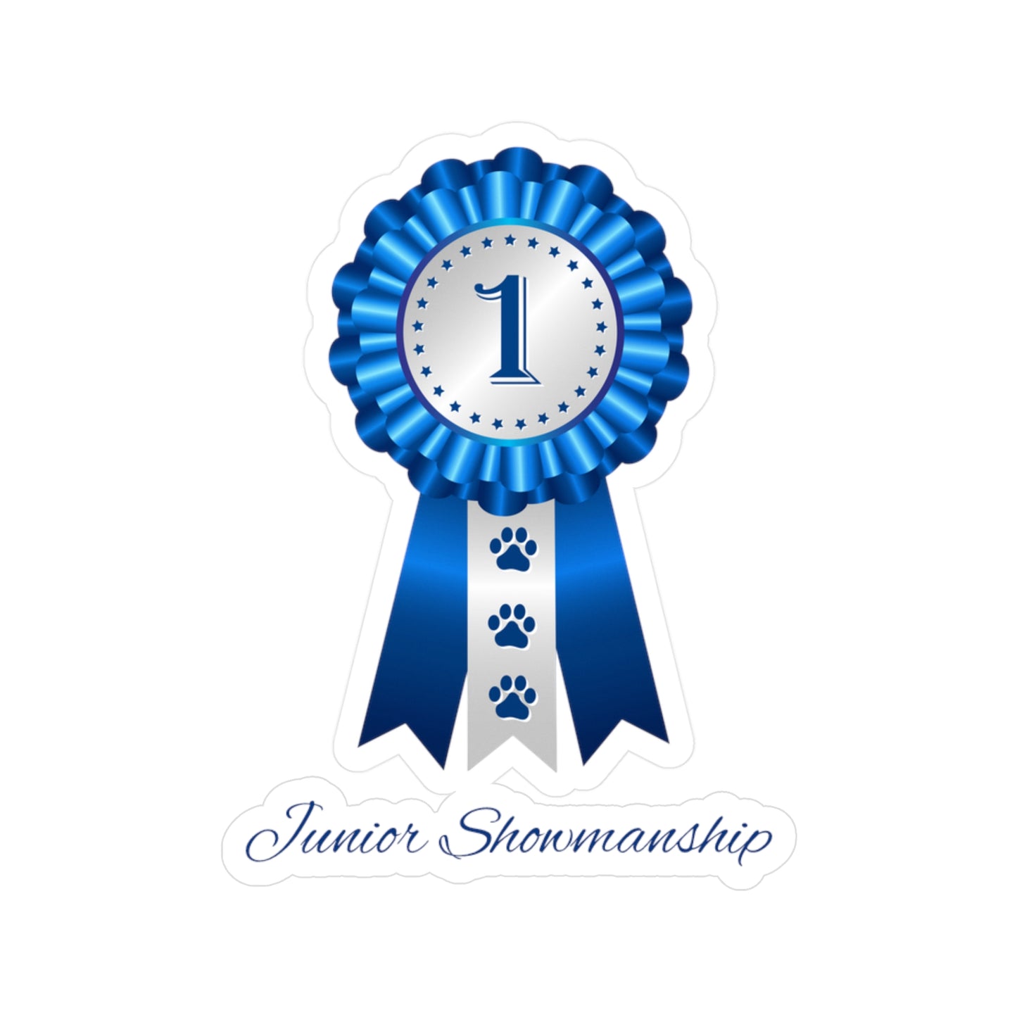 Junior Showmanship Vinyl Decal