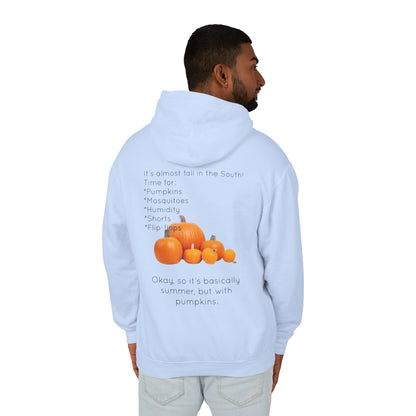Fall In The South Unisex Lightweight Hoodie