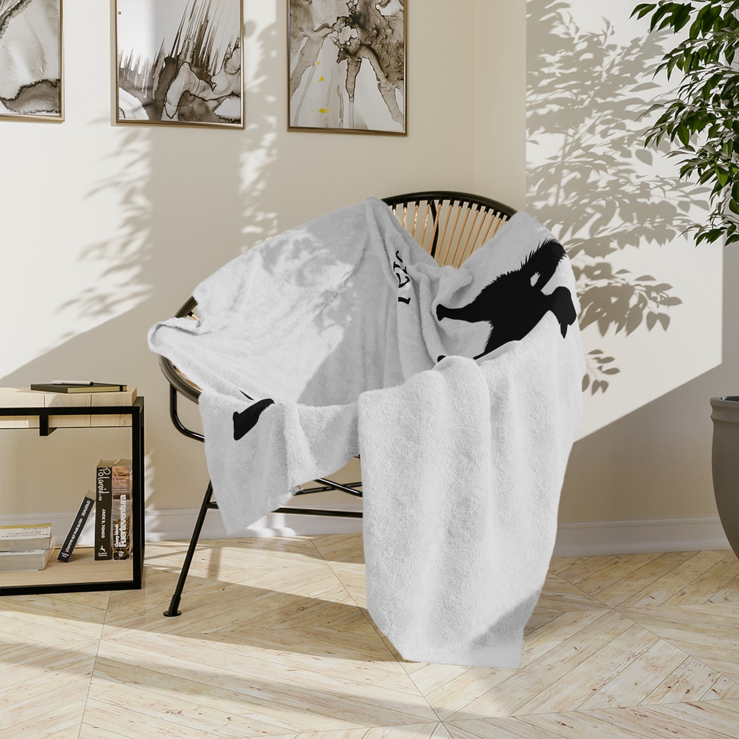 Mala-Not-A-Mute Velveteen Microfiber Blanket
