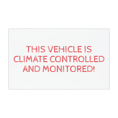 Vehicle Monitored Indoor/Outdoor Magnet