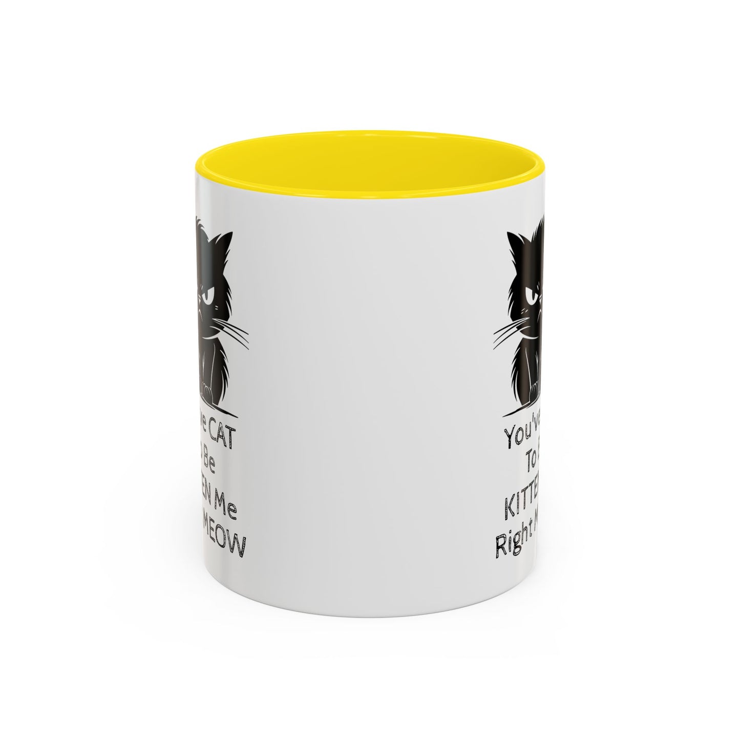 Kitten Me 2-Tone Coffee Mug