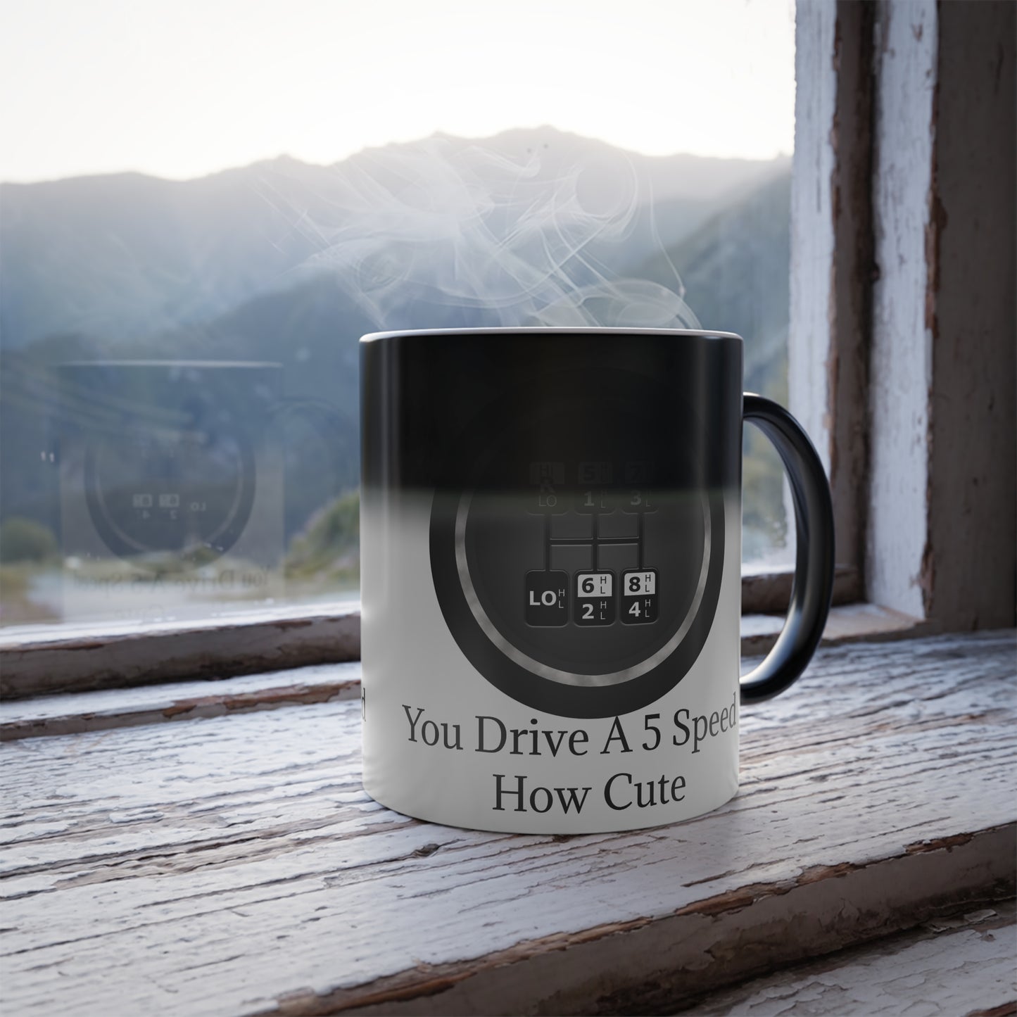5 Speed How Cute Color Changing Mug