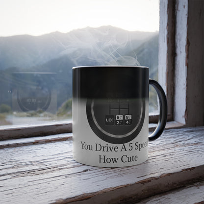 5 Speed How Cute Color Changing Mug
