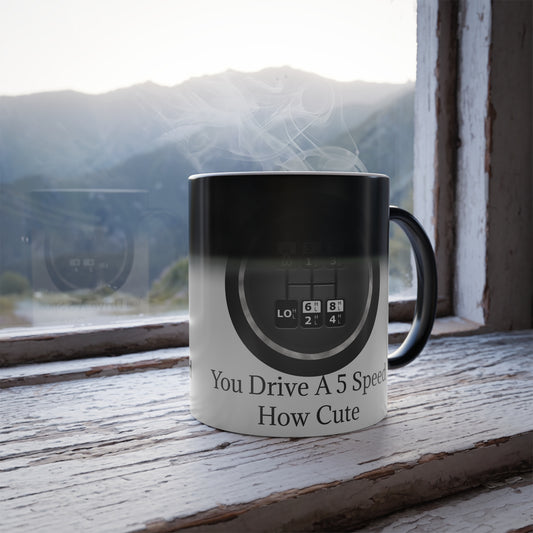 5 Speed How Cute Color Changing Mug