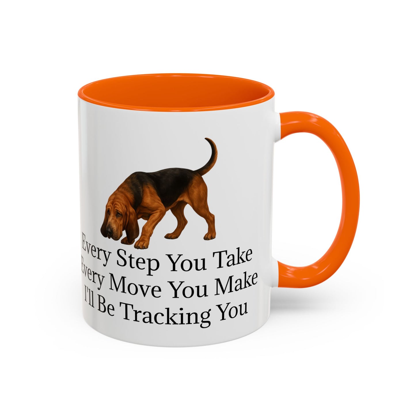 Tracking You 2-Tone Coffee Mug
