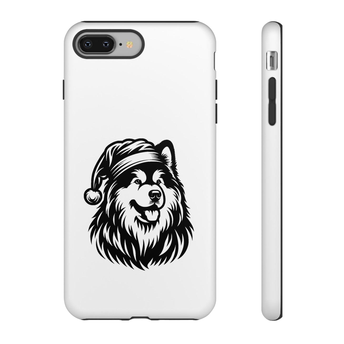 Santa Paws Malamute iPhone Case