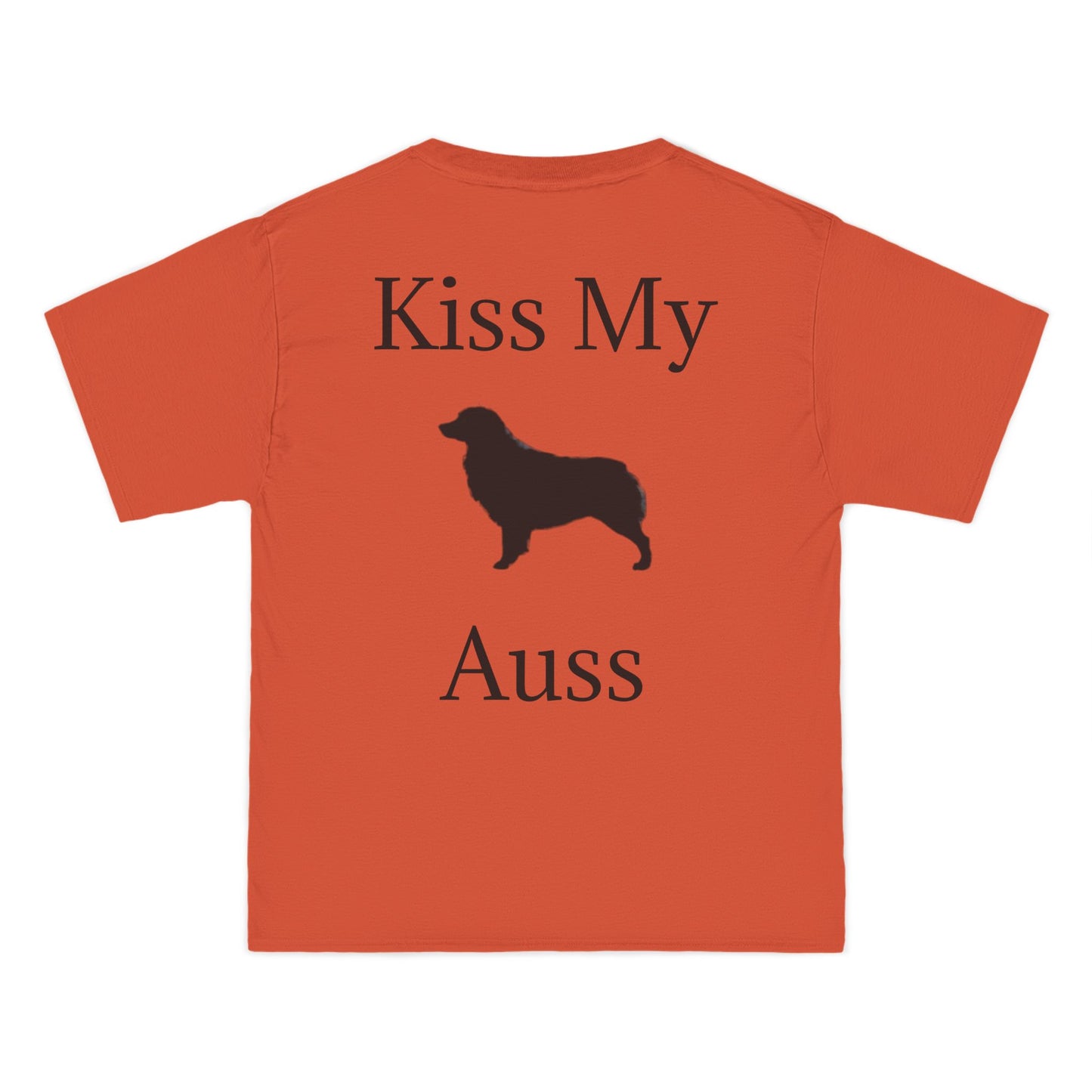 Kiss My Auss Men's Short-Sleeve Crewneck Tee