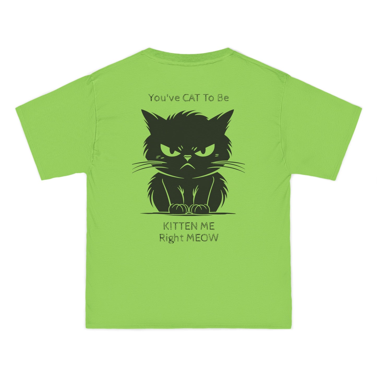 Kitten Me Men's Short-Sleeve Crewneck Tee