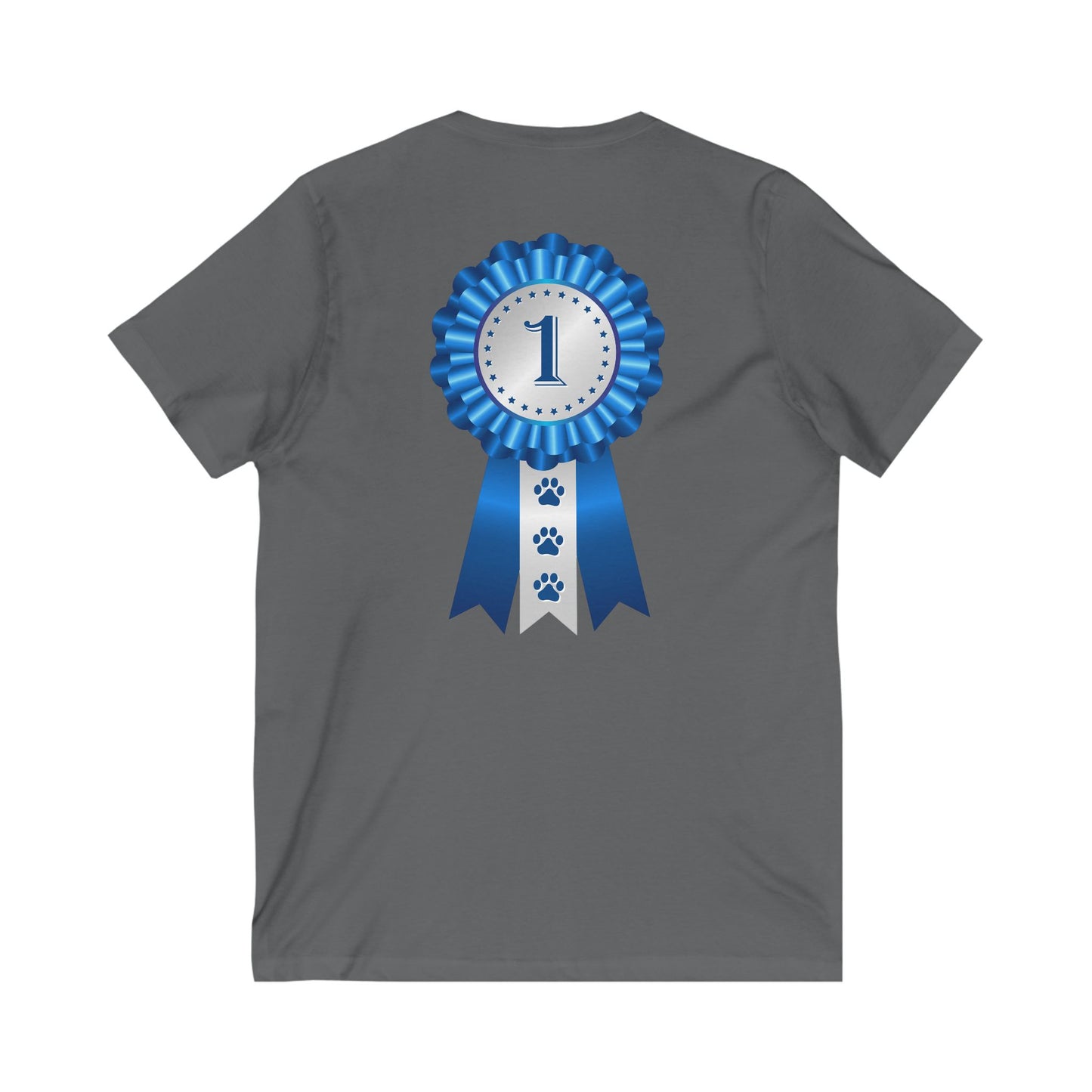 Show Ribbon Unisex Short Sleeve V-Neck Tee