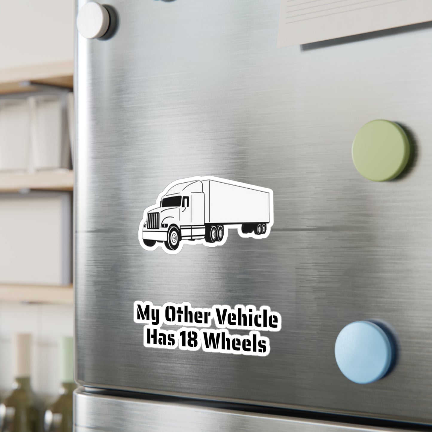 18 Wheels Vinyl Decal