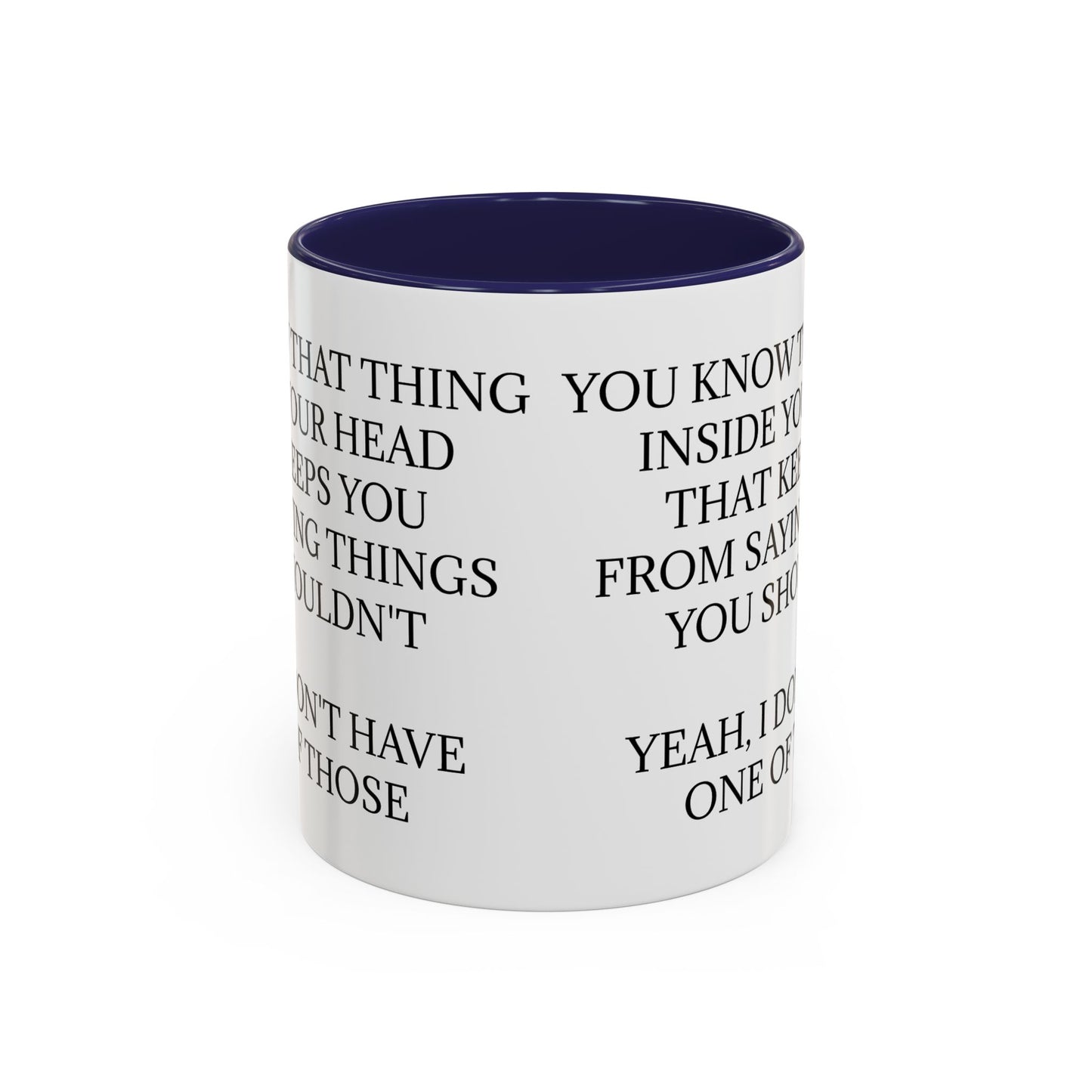 No Filter 2-Tone Coffee Mug