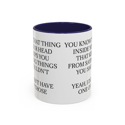 No Filter 2-Tone Coffee Mug