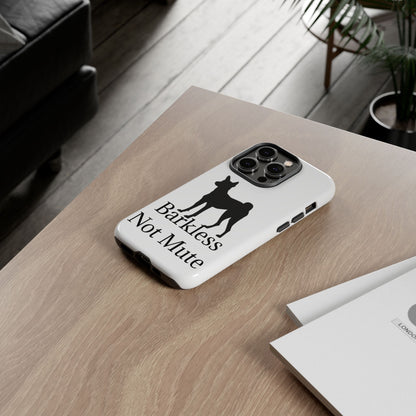 Barkless Not Mute iPhone Case