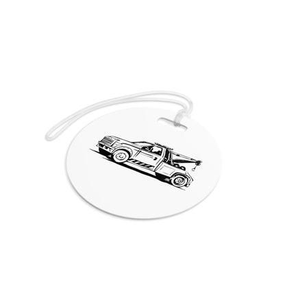 Wheel Lift Tow Truck Luggage Tag