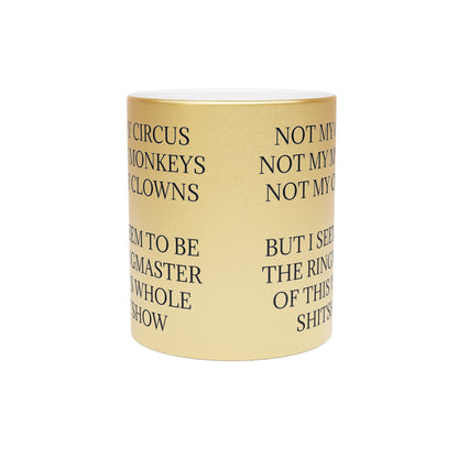 Ringmaster Metallic Coffee Mug