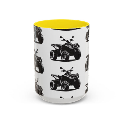 Off The Beaten Path Quad 2-Tone Coffee Mug