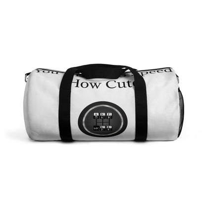 5 Speed How Cute Duffel Bag