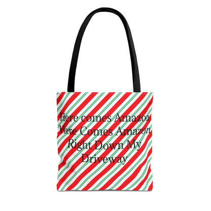 Here Comes Amazon Tote Bag