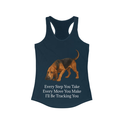 Tracking You Women's Racerback Tank