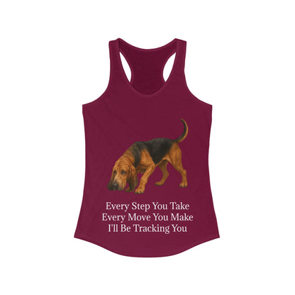 Tracking You Women's Racerback Tank