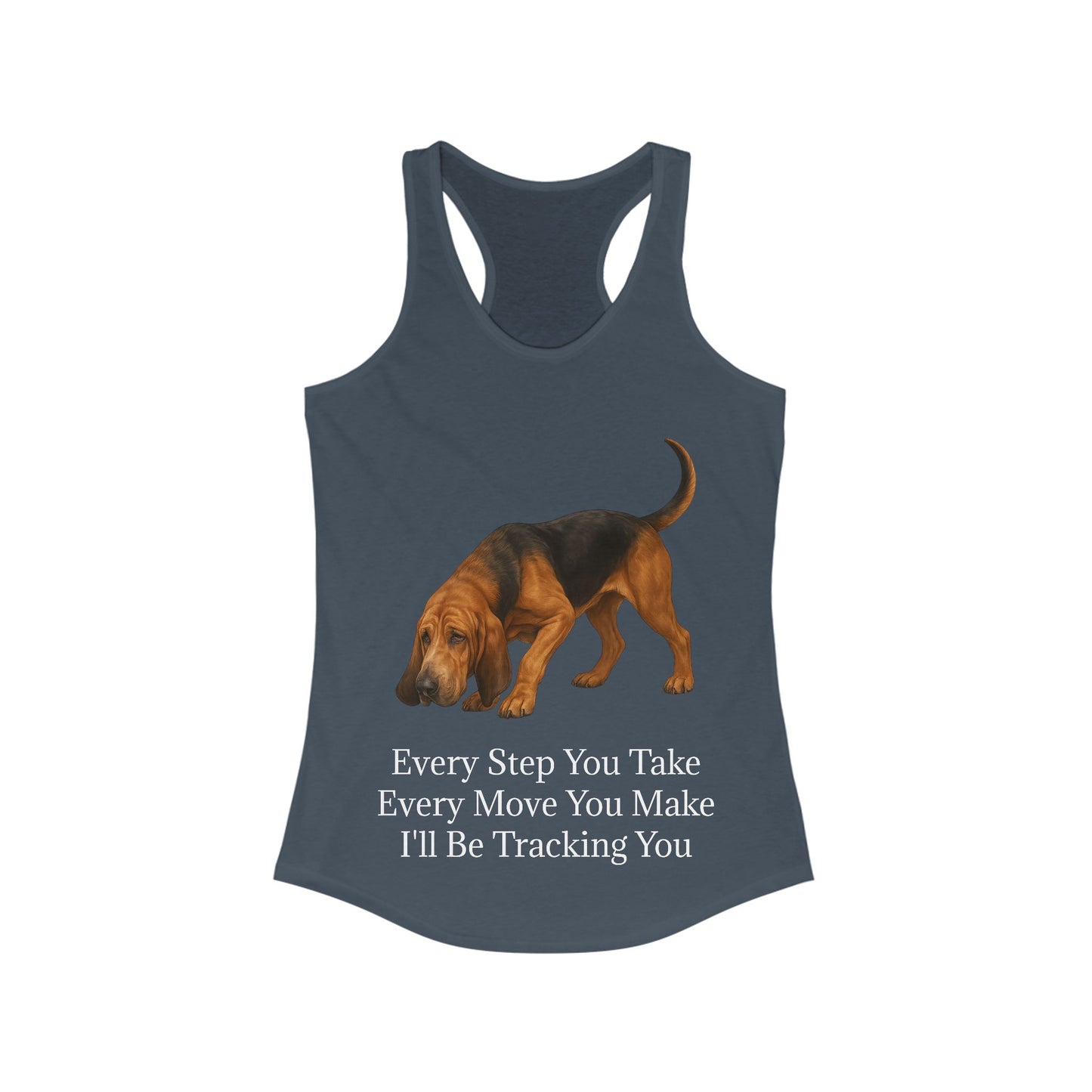 Tracking You Women's Racerback Tank