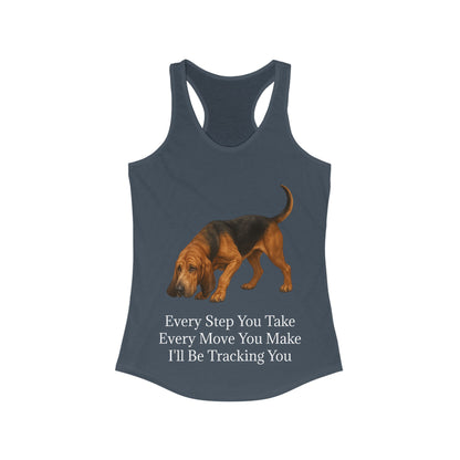 Tracking You Women's Racerback Tank