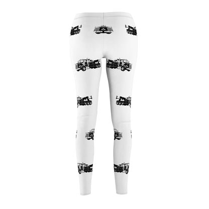 Heavy Tow Truck Women's Ankle Leggings