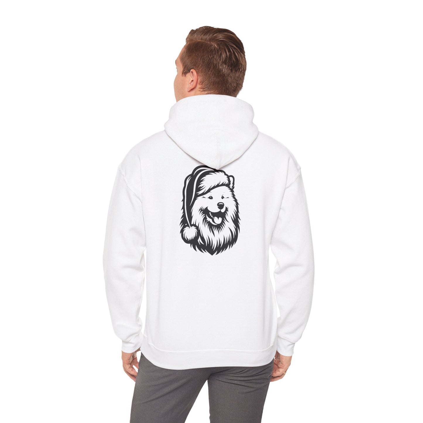 Santa Paws Samoyed Unisex Hoodie