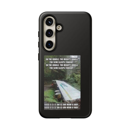 Semi Sleeps Samsung Case