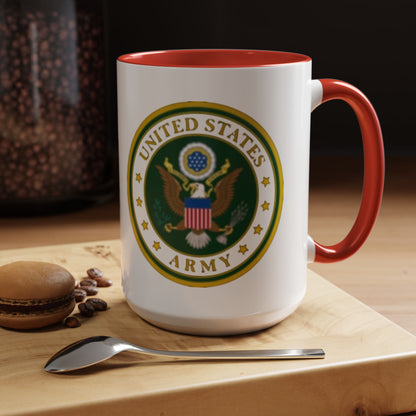 US Army 2-Tone Coffee Mug