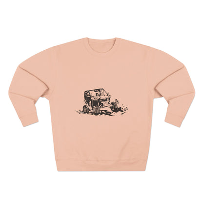 Slingin' Mud Side By Side Unisex Crewneck Sweatshirt