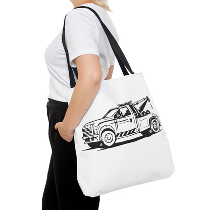 Wheel Lift Tow Truck Tote Bag