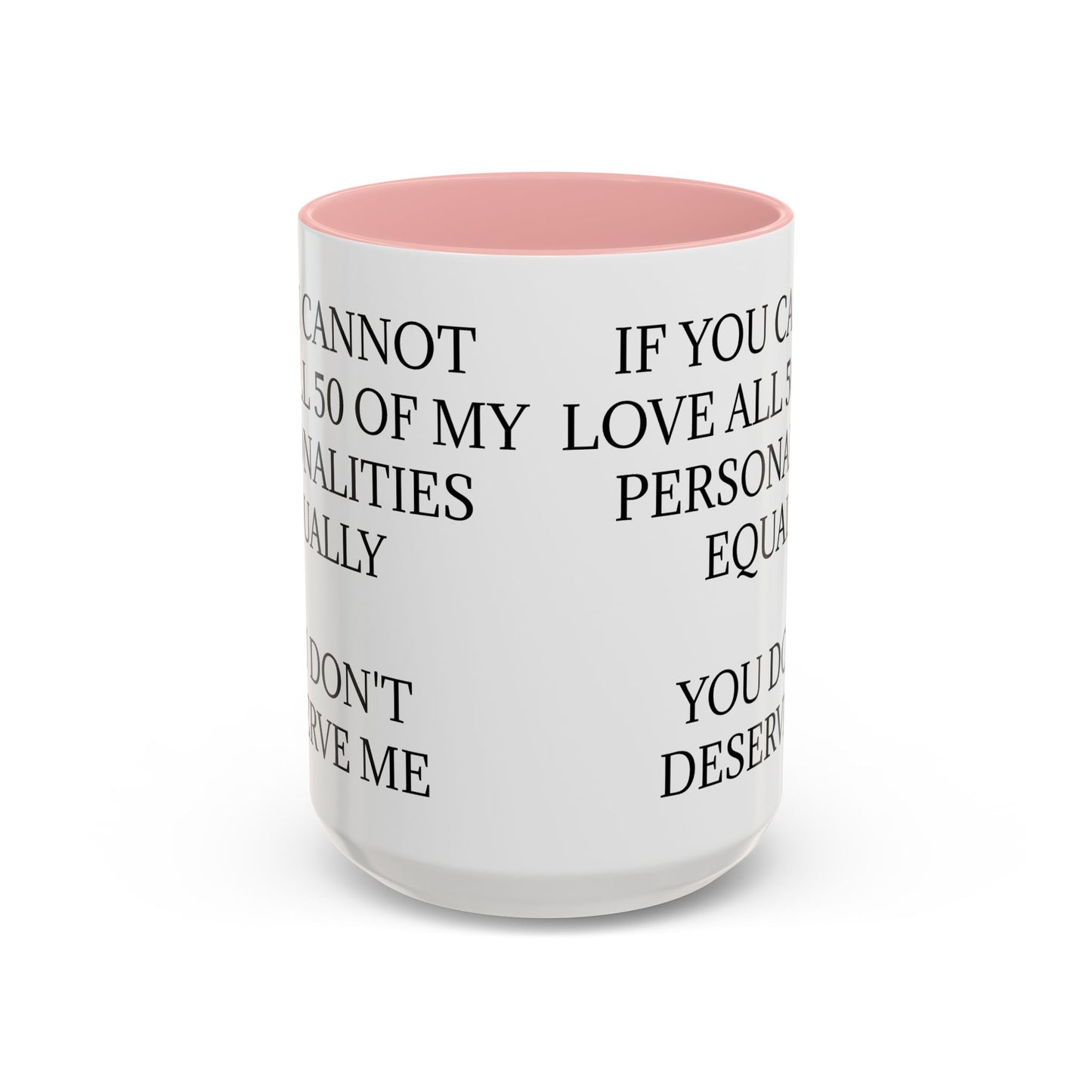 50 Personalities 2-Tone Coffee Mug