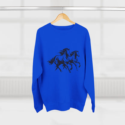 Horsin' Around Unisex Crewneck Sweatshirt