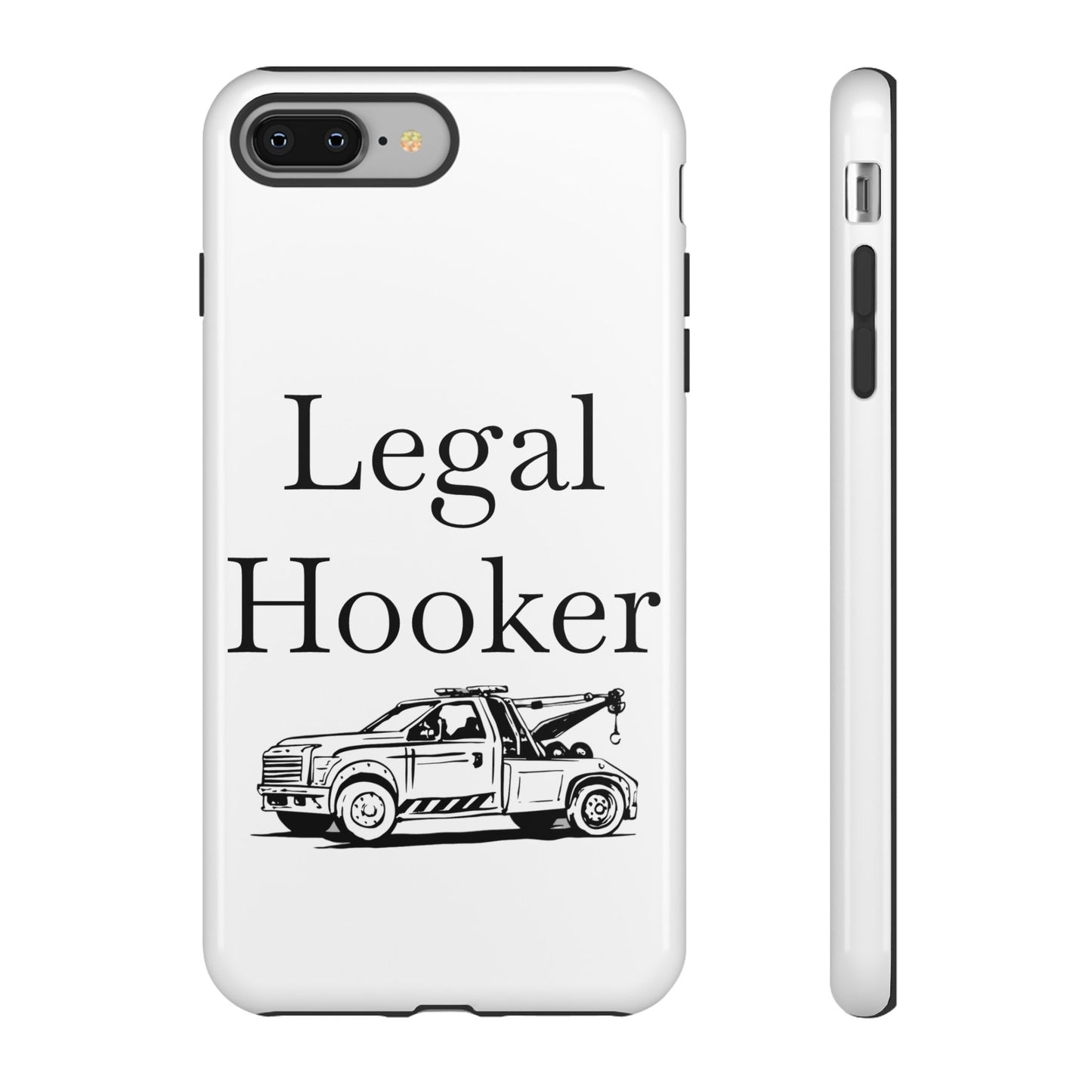 Legal H**ker Wheel Lift Tow Truck iPhone Case