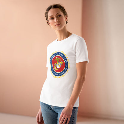 US Marine Corps Women's Short Sleeve Crewneck Tee