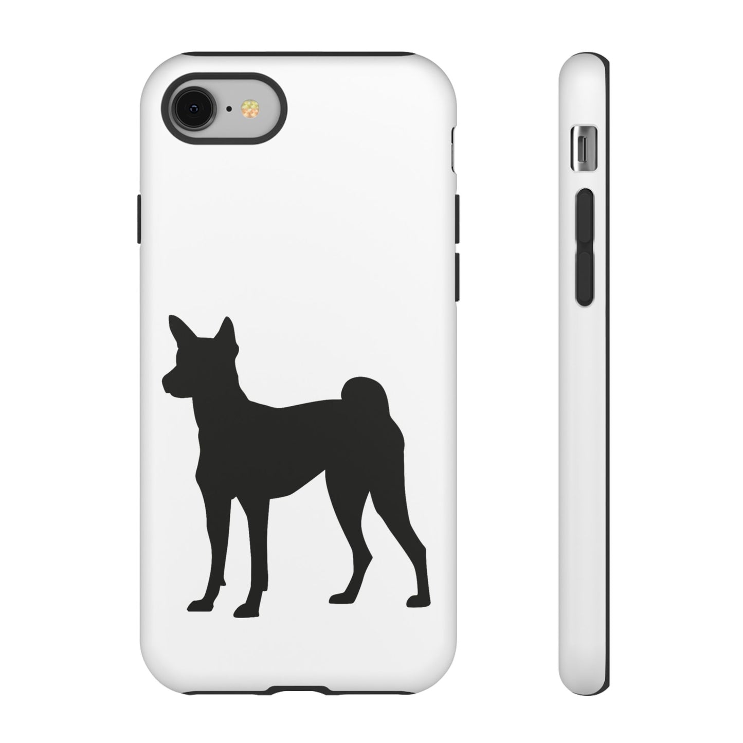 Basenji Silhouette iPhone Case