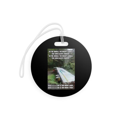 Semi Sleeps Luggage Tag