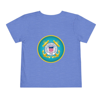 US Coast Guard Toddler Unisex Short Sleeve Crewneck Tee