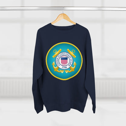 US Coast Guard Unisex Crewneck Sweatshirt